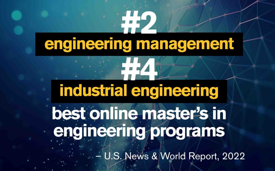 High rankings for online engineering programs