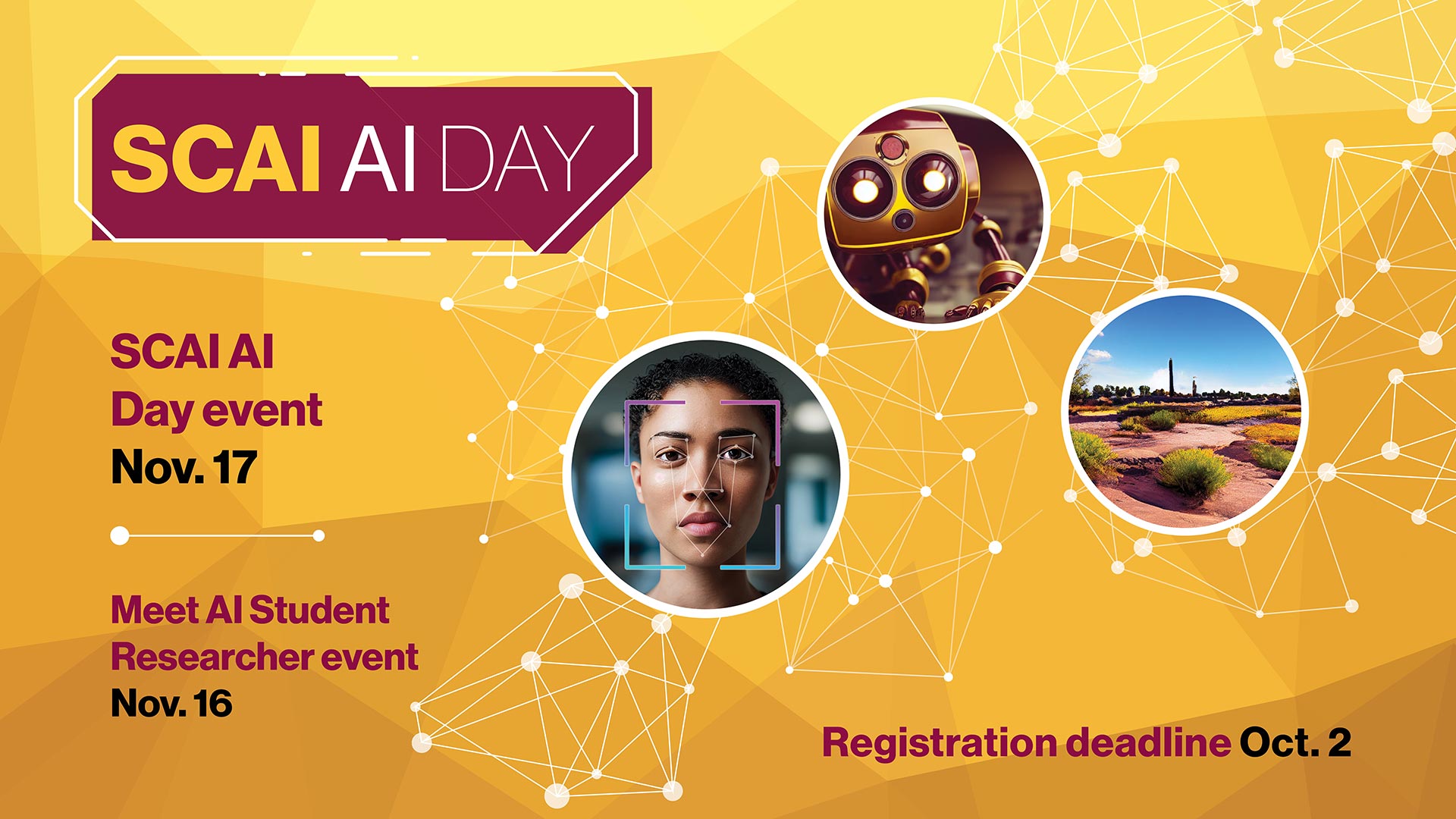 SCAI AI Day promotional graphic